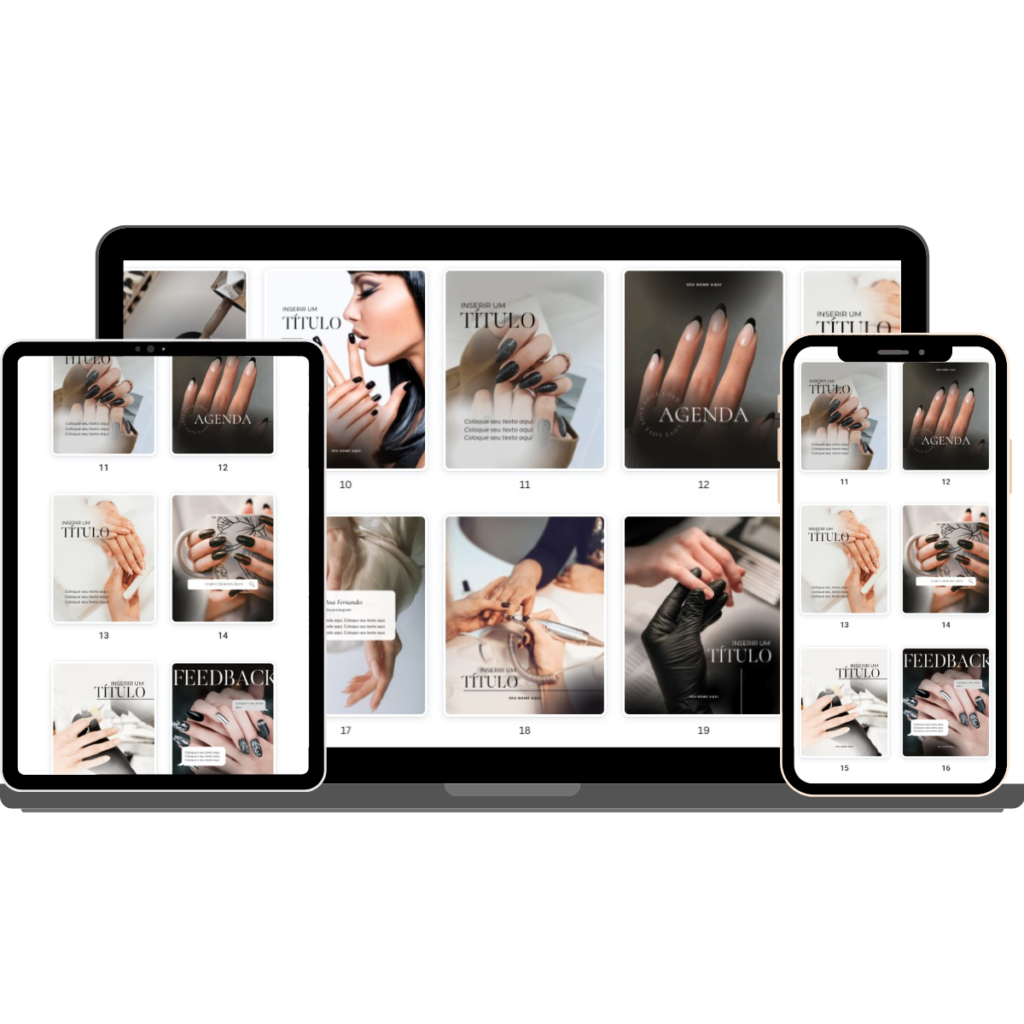 Pack Nail Designer – Packs de artes