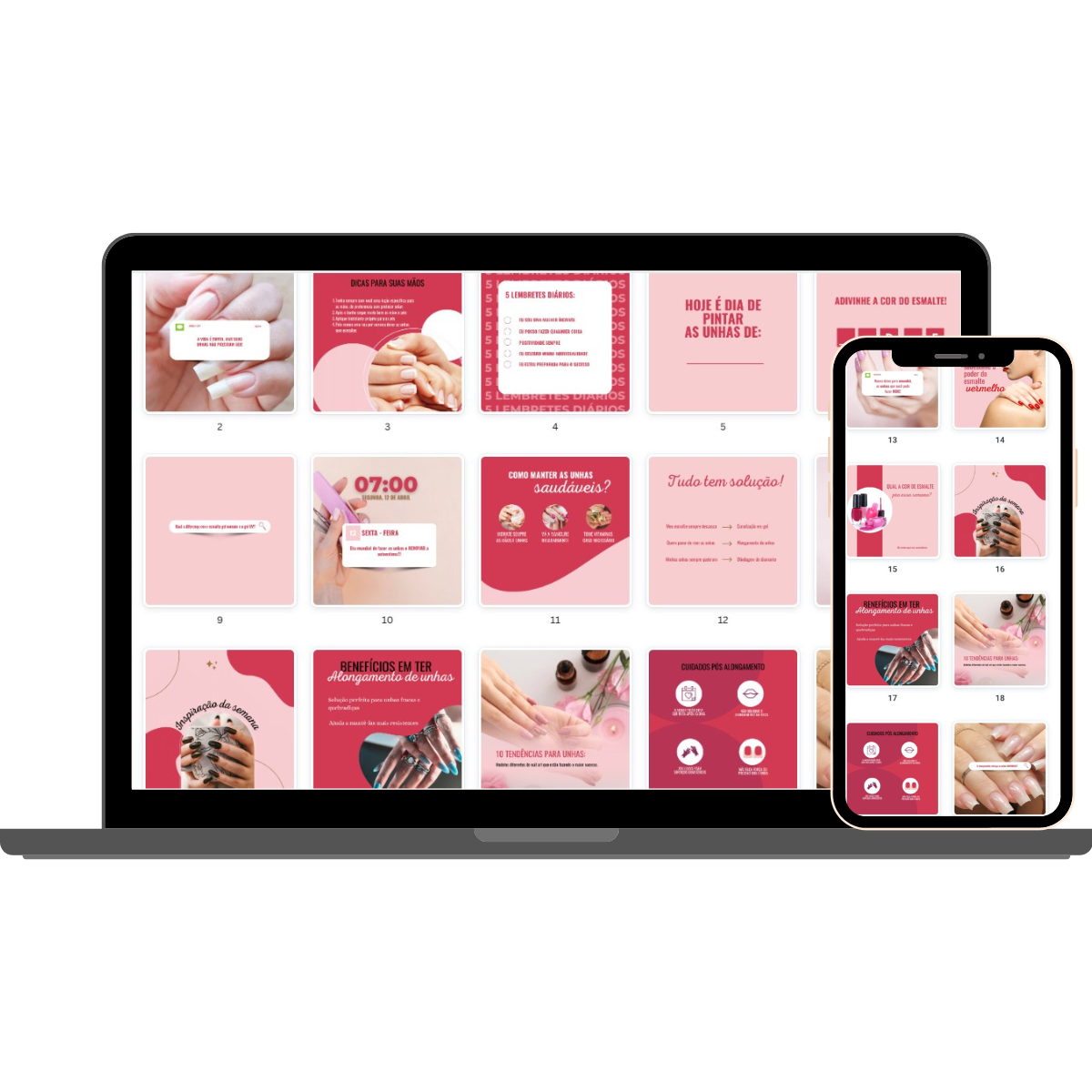 Pack Nail Designer – Packs de artes